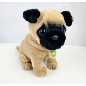 Aurora Nature Babies Pug Plush Dog 10" Gifts Of Smiles "Pal" 30708 With Tag